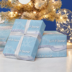 Kerstmis, sparkle, laat het nu wrappen papier
