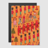 Kerstmis Speelgoed Vintage Kinderen Spelen (Voorkant / Achterkant)