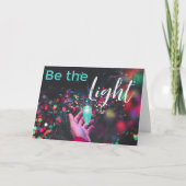 *~* Kerstmis Spiritueel Nieuw Tijdperk Metafysisch Feestdagen Kaart (Voorkant)