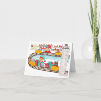 Kerstmis - Sta je op de "Goede Lijst"? Feestdagen Kaart