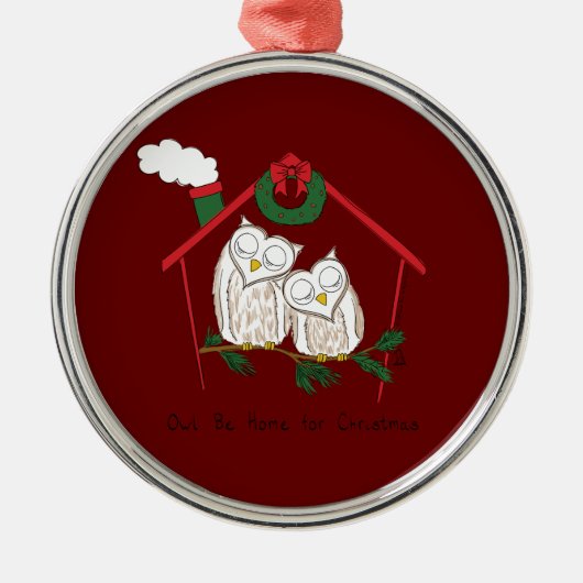 Kerstmis - Startkleding Metalen Ornament (Voorkant)