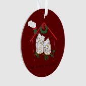 Kerstmis - Startkleding Ornament (voorkant)