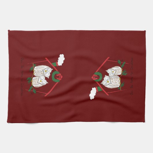 Kerstmis - Startkleding Theedoek (Horizontaal)