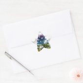 Kerstmis Ster Sticker (Envelop)
