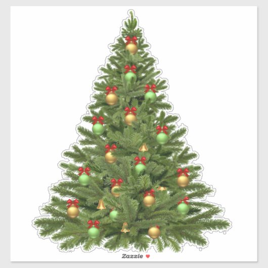 kerstmis sticker (Vel)