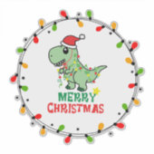 Kerstmis Sticker (Voorkant)