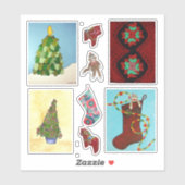 Kerstmis Sticker (Vel)