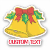 Kerstmis Sticker (Voorkant)