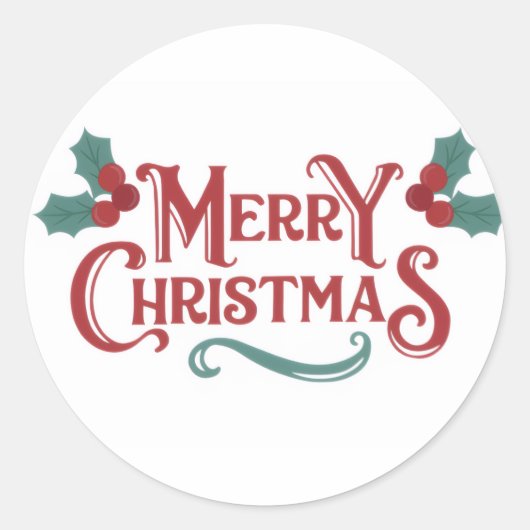 Kerstmis Sticker Set (Voorkant)