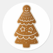 Kerstmis Sticker van Buitenaardse 4 (Voorkant)