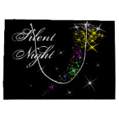 Kerstmis, stille nacht large cadeautasje (Achterkant)