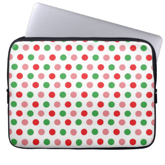 Kerstmis Stippenpatroon Laptop Sleeve