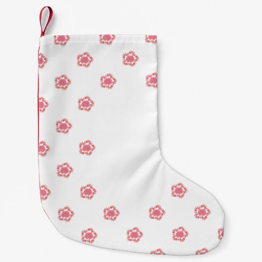 Kerstmis stoppen kleine kerstsok (Voorkant)