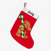 Kerstmis stoppen kleine kerstsok (Voorkant (Hangend))