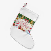 Kerstmis stoppen kleine kerstsok (Voorkant (Hangend))