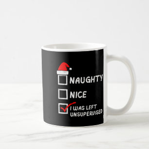 Kerstmis Stout Niet Alleen Gelaten Xmas Mannen Koffiemok