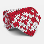 Kerstmis Stropdas (Opgerold)