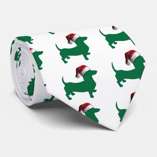 Kerstmis Stropdas (Opgerold)