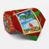 Kerstmis Stropdas (Opgerold)