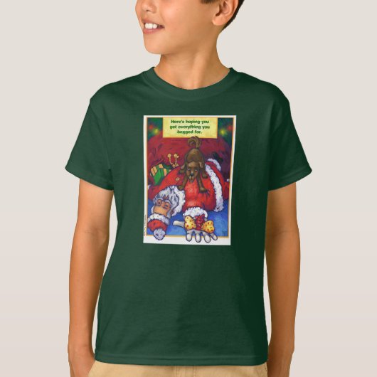 kerstmis t-shirt (Voorkant)