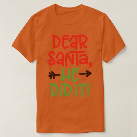 Kerstmis T-shirt (Design voorkant)