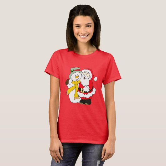 Kerstmis T-Shirt (Voorkant volledig)