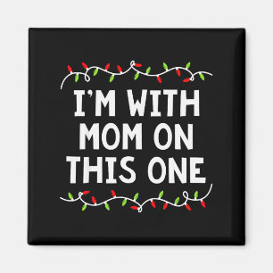 Kerstmis T-shirt voor familie Ik doe niet aan bij Magneet