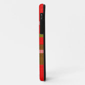 Kerstmis Tartan Patroon Case-Mate iPhone Case (Achterkant/links)