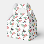 🎄 Kerstmis 🎾 tennis Bedankdoosjes (Achterkant)