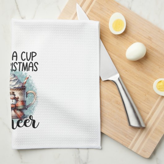 Kerstmis Theedoek (Quarter Fold)