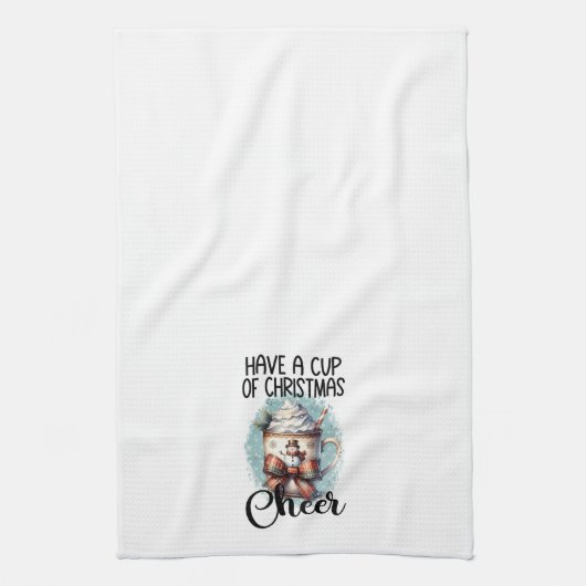 Kerstmis Theedoek (Verticaal)