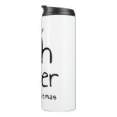 Kerstmis Thermosbeker (Geroteerd rechts)
