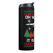 Kerstmis Thermosbeker (Gedraaid links)