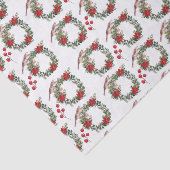 Kerstmis Tissuepapier (Detail)