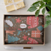 Kerstmis Tissuepapier (Geschenk)