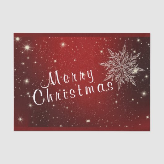 Kerstmis Tissuepapier (Voorkant)