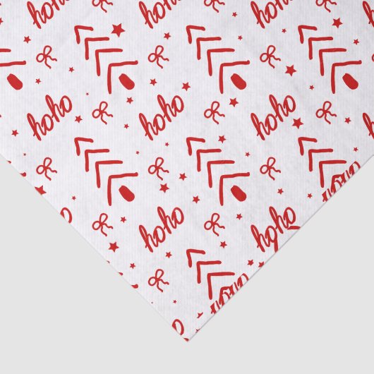 Kerstmis Tissuepapier (Detail)