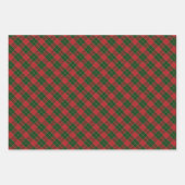 Kerstmis Traditionele Plaid Tartan Inpakpapier Vel (Voorkant 3)