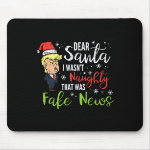 Kerstmis Trump Beste Kerstman Fake Nieuws Grappig Muismat