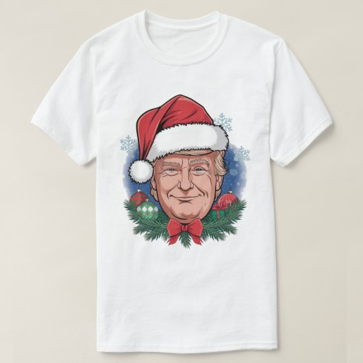 Kerstmis Trump T-shirt (Design voorkant)