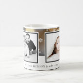 Kerstmis twee Aangepaste feestdag voor de fotoseri Koffiemok (Center)