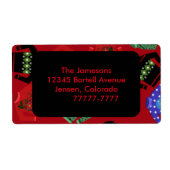 Kerstmis, Ugly Sweaters Verzendlabels Etiket (Voorkant)