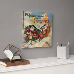 Kerstmis uit het verleden, De Nacht Voor Kerstmis Vierkante Klok