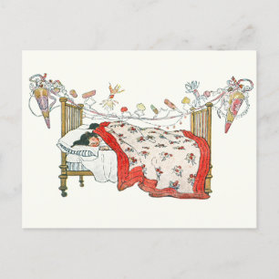 Kerstmis  uitnodiging briefkaart