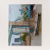 Kerstmis Vader Tower Bridge Legpuzzel (Verticaal)