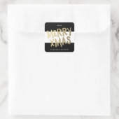 Kerstmis | Vakantie cadeaubonnen Vierkante Sticker (Tas)