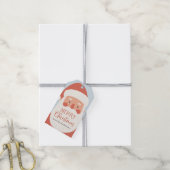 Kerstmis Vakantie Cadeaulabel (Met Touw)