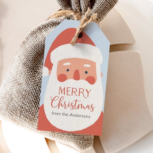 Kerstmis Vakantie Cadeaulabel