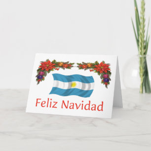Kerstmis van Argentinië Feestdagen Kaart
