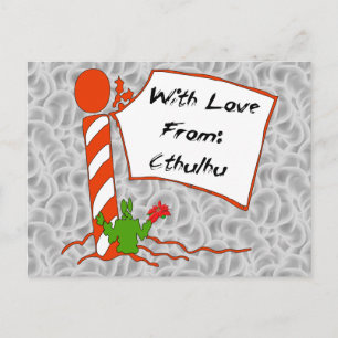 Kerstmis van Cthulhu Feestdagenkaart